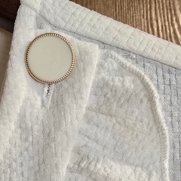 Sezane Jenny Ruffle 3/4 Sleeve Blouse - Picture 6 of 12